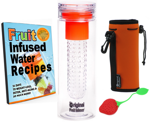 The Original Fruit Infuser Bundle (Orange)